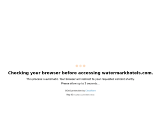 watermarkhotel.com screenshot