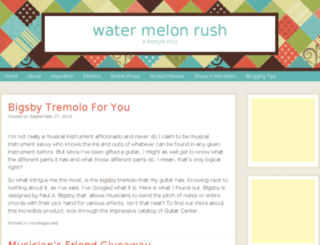 watermelonrush.com screenshot