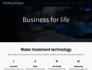 waterologies.com screenshot