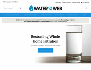 waterontheweb.com screenshot