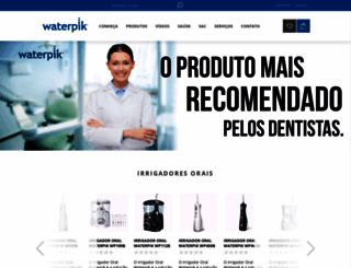 waterpik.com.br screenshot