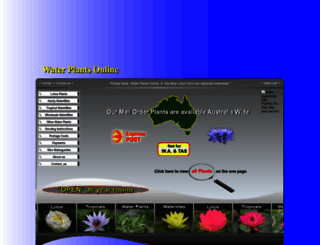 waterplantsonline.com.au screenshot
