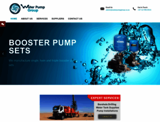 waterpumpgroup.co.za screenshot