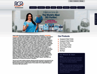 waterpurifierbangalore.in screenshot