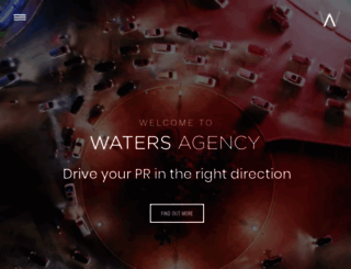 watersagency.com screenshot
