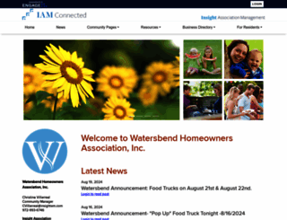 watersbendhoa.com screenshot