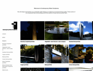 watersculptures.co.nz screenshot