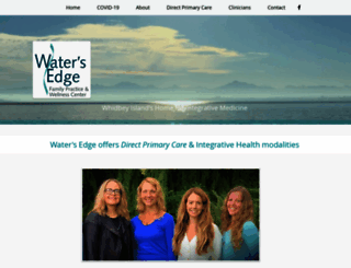 watersedgewellnesscenter.com screenshot