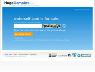 waterself.com screenshot