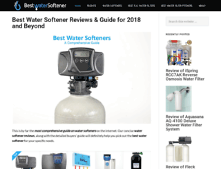 watersoftenermaestro.com screenshot