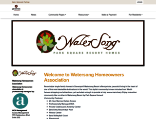 watersonghoa.nabrnetwork.com screenshot