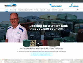 watertankfactory.com.au screenshot