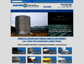 watertanks.com screenshot