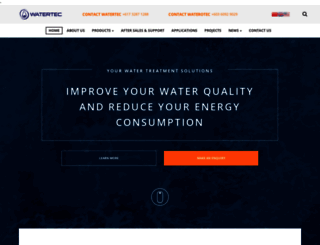watertecengineering.com screenshot