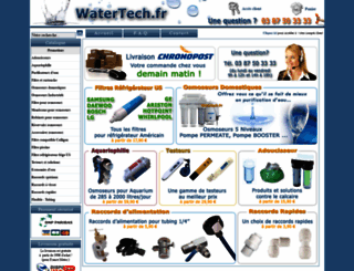 watertech.fr screenshot
