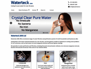 waterteck.com screenshot