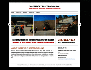 watertightrestoration.com screenshot