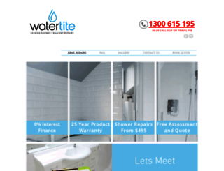 watertite.com.au screenshot