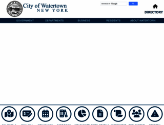 watertown-ny.gov screenshot