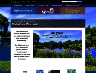 watertownchamber.com screenshot