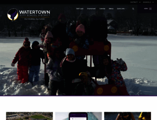 watertowncsd.org screenshot