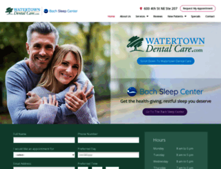 watertowndentalcare.com screenshot