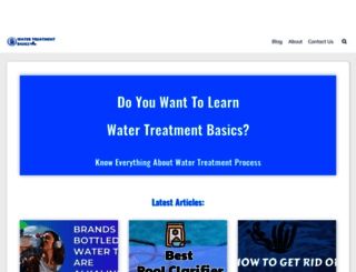 watertreatmentbasics.com screenshot