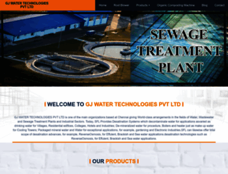 watertreatmentplantmanufacturers.com screenshot