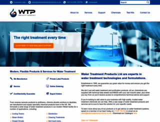 watertreatmentproducts.co.uk screenshot