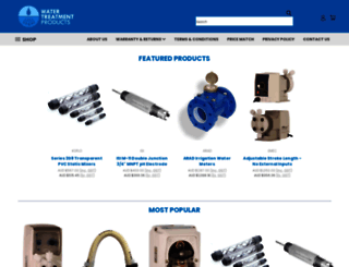 watertreatmentproducts.com.au screenshot