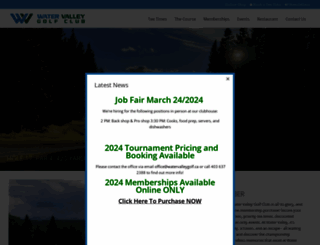 watervalleygolf.ca screenshot