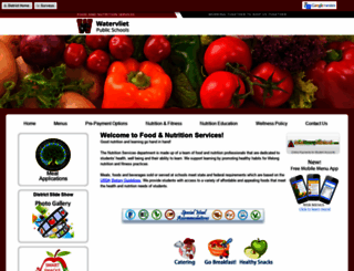 watervlietpschildnutrition.org screenshot