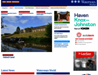 waterwaysworld.com screenshot