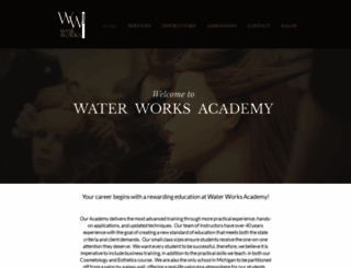 waterworksacademy.com screenshot