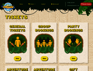 waterworld-tickets.co.uk screenshot