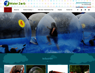 waterzorb.com screenshot