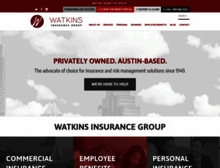 watkinsinsurancegroup.com screenshot