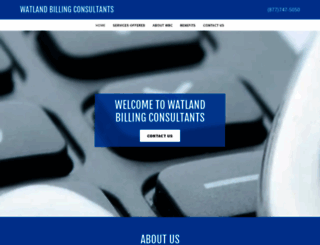 watlandbillingconsultants.com screenshot