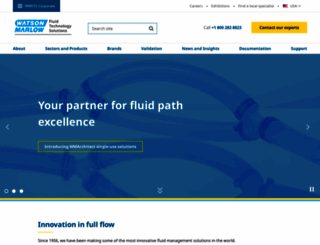 watson-marlow.net screenshot