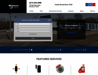 watsongeneraltire.net screenshot