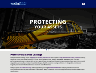 wattylindustrial.com.au screenshot