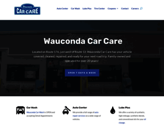 waucondacarcare.com screenshot