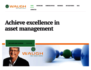 waughinfrastructure.com screenshot