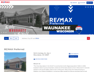 waunakeerealestate.com screenshot