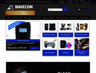wavecom.com.au screenshot