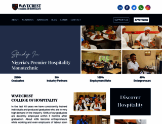 wavecrest.edu.ng screenshot
