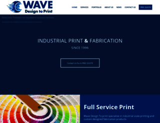wavedesigntoprint.com screenshot