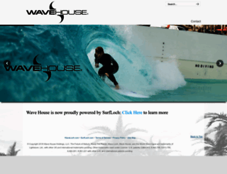 wavehouse.com screenshot
