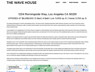 wavehousevenice.com screenshot