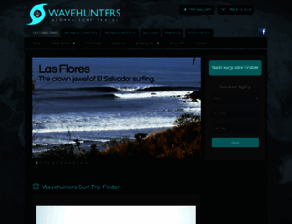 wavehunters.com screenshot